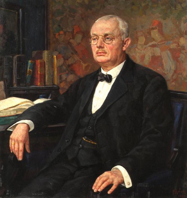 Franz Köck, Bundesminister Dr. Anton Rintelen, 1928, Öl auf Leinwand, 93 x 88 cm, Belvedere, Wi…