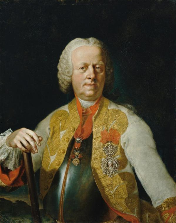 Franz Anton Palko, Feldmarschall Carl Joseph Fürst Batthyány, um 1760, Öl auf Leinwand, 93 x 72…