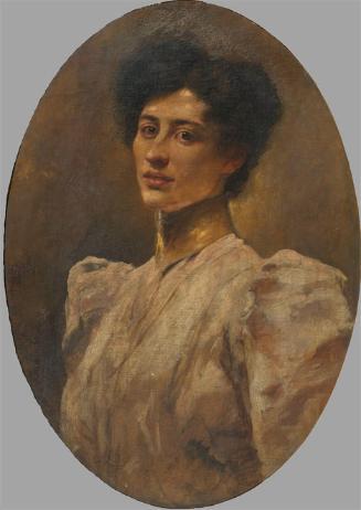 Cecil van Haanen, Victoria Steiger, 1905/1906, Öl auf Leinwand, 70,5 x 50 cm, Belvedere, Wien, …