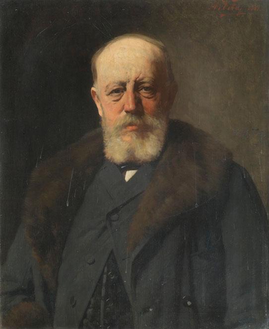 Wilhelm A. Vita, Dr. Thaddäus Vita, 1883, Öl auf Leinwand, 69 x 55 cm, Belvedere, Wien, Inv.-Nr…