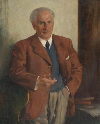 Robert Streit, Hans Marr, 1942, Öl auf Leinwand, ungerahmt: 111 × 90 × 2,5 cm, Artothek des Bun…