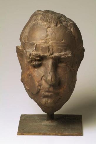 Horst Aschermann, Hans Weigel, undatiert, Bronze, 37,5 cm, Artothek des Bundes, Dauerleihgabe i…