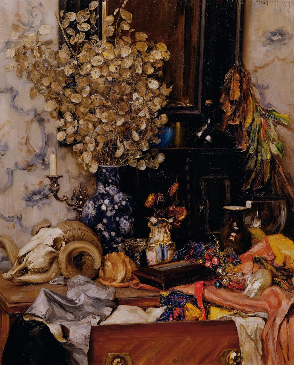 Alois Hänisch, Stillleben, 1908, Öl auf Leinwand, 92,5 x 73,5 cm, Belvedere, Wien, Inv.-Nr. 175…