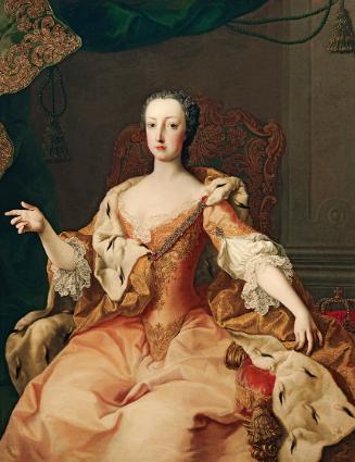 Martin van Meytens d. J., Erzherzogin Marie Christine, um 1765, Öl auf Leinwand, 149,5 x 116,5 …