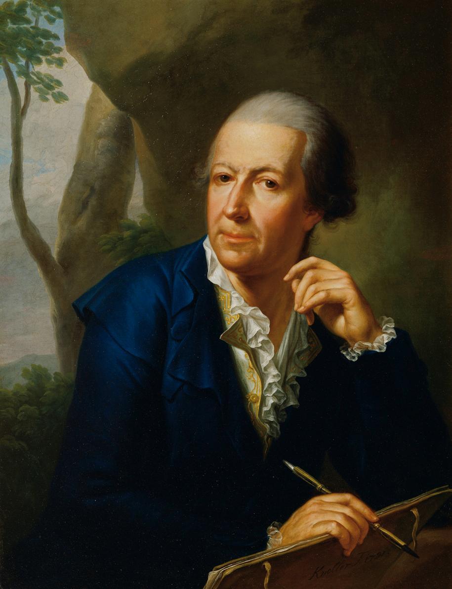 Martin Knoller, Der Maler Joseph Rosa, 1791, Öl auf Leinwand, 83,5 x 64,5 cm, Belvedere, Wien, …