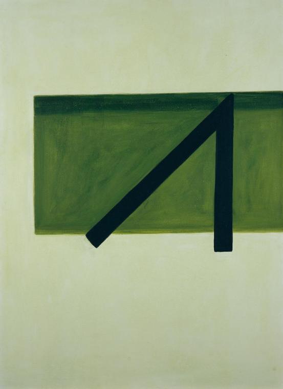 Suse Krawagna, Ohne Titel, 1999, Acryl auf Leinwand, 200 x 145 cm, Belvedere, Wien, Inv.-Nr. 95…