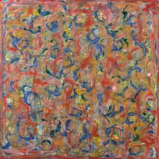 H+H Joos, Allover, 1993, Acryl auf Leinwand, 150 x 150 cm, Belvedere, Wien, Inv.-Nr. 9296