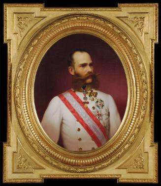 Georg Martin Ignaz Raab, Kaiser Franz Joseph I., 1874, Öl auf Leinwand, 79,5 x 62,5 cm, Wien, B…
