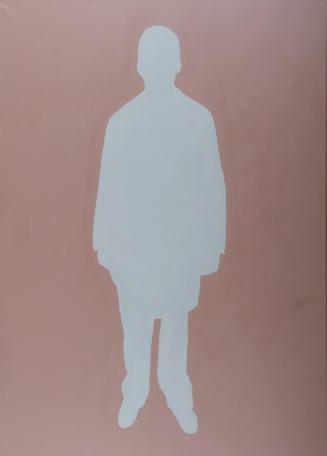 Julius Deutschbauer, Der Bibliothekar, 2007, Öl und Acryl auf Leinwand, 210 x 150 cm, Wien, Bel…