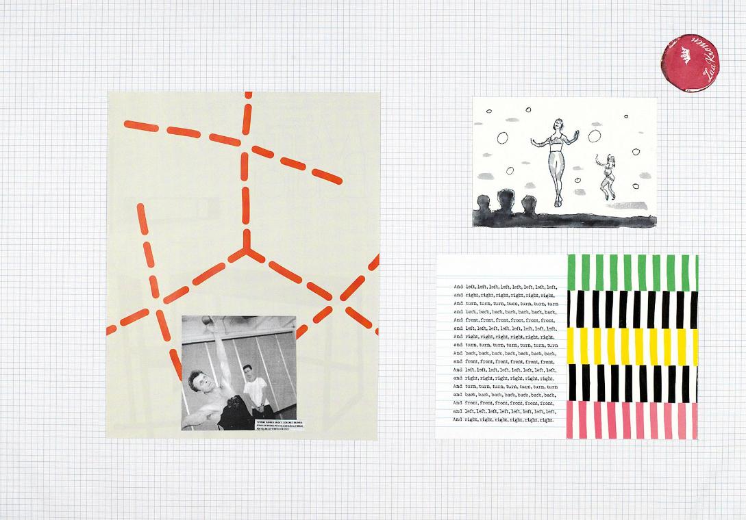 Carola Dertnig, Ohne Titel (Nr. 6), 2008, Collage auf Papier, 52 x 73 cm, Wien, Belvedere, Inv.…