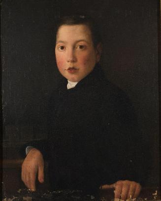 Michael Neder, Adolf Musch, um 1853, Öl auf Leinwand, 40 x 32 cm, Belvedere, Wien, Inv.-Nr. 574…