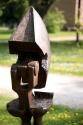 Rudolf Hoflehner, Figur in Aktion I, 1961-1962, Eisen, 178 x 59 x 32 cm, Artothek des Bundes, D ...