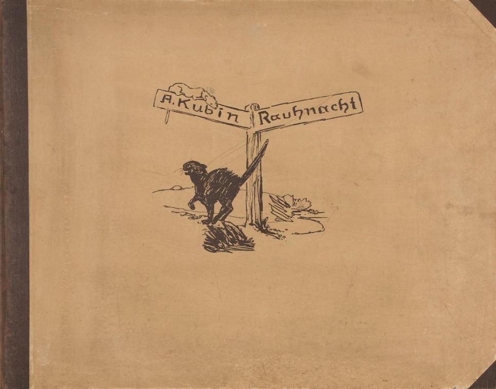 Alfred Kubin, Rauhnacht, 1924–1925, Lithographien, Belvedere, Wien, Inv.-Nr. 8273