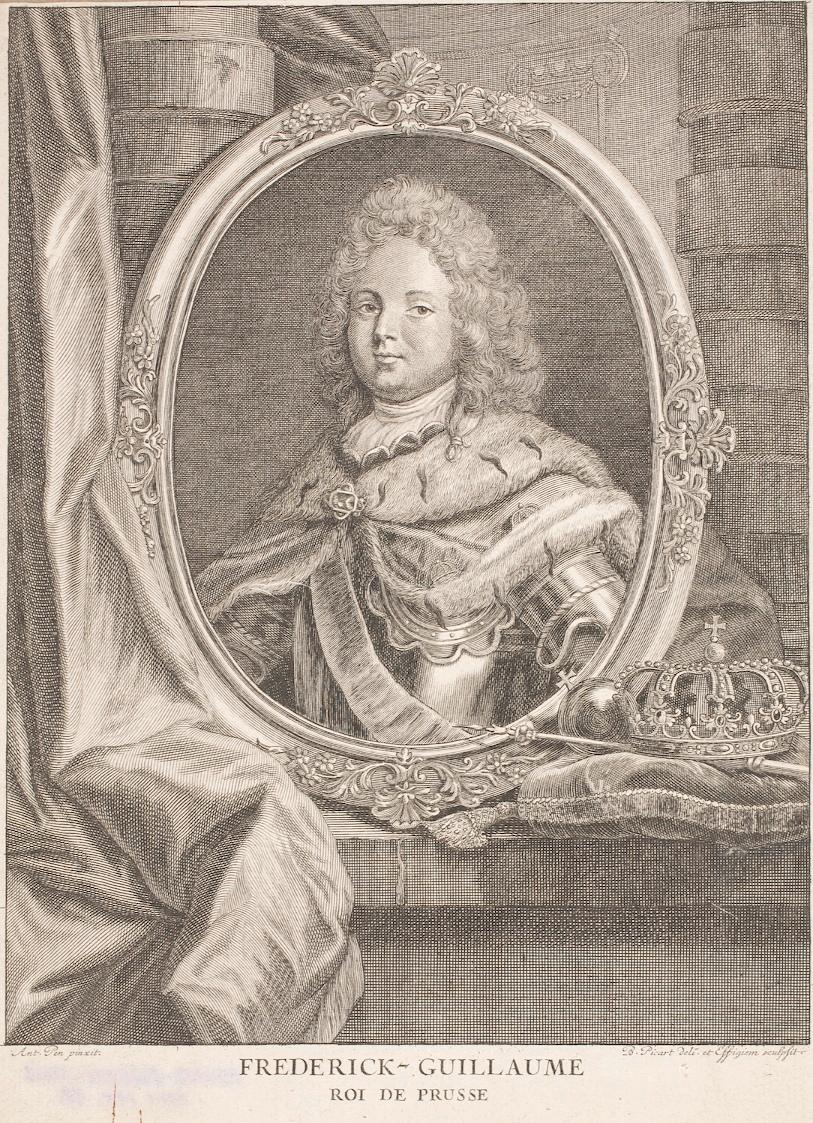 Antoine Paisne, Friedrich Wilhelm I., König in Preußen und als Friedrich Wilhelm II. Kurfürst u…