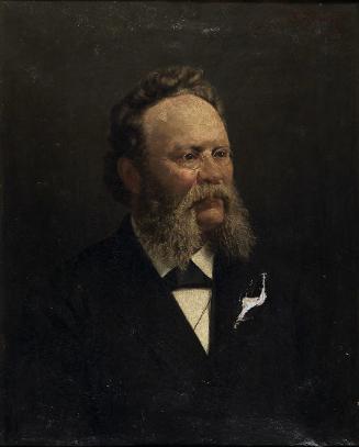 Friedrich Zenísek d. Jüngere, Minister Josef Jiržcek, 1890, Öl auf Leinwand, 71,5 x 58,5 cm, Be…