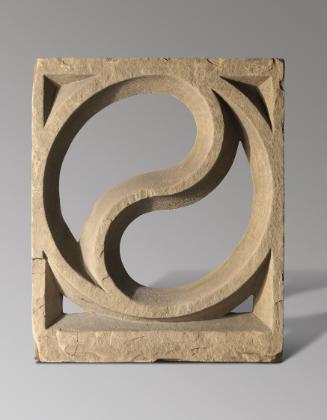 Wiener Steinmetz, Fragment mit Maßwerkdekor, 15. Jahrhundert (?), Sandstein, 89 x 72 cm, Wien, …