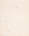 Erasmus von Engert, 1. Skizzenbuch mit 36 Zeichnungen, um 1825, Marmorierter, dunkelgrüner Einb…