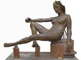 Herbert Boeckl, Atlantis, 1940-1944, Wachs, 160 x 172 x 59,7 cm, Belvedere, Wien, Inv.-Nr. 1100…