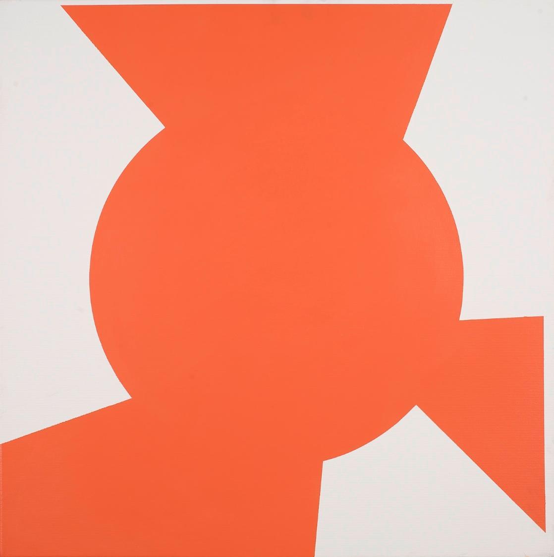 Stefan Sandner, Ohne Titel, 2003, Acryl auf Leinwand, 60,2 x 60 x 4,2, Belvedere, Wien, Inv.-Nr ...