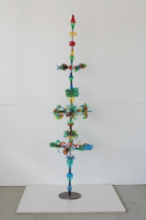 Franz Kapfer, Plastik, 2005, 240 x 30 x 30 cm, Belvedere, Wien, Inv.-Nr. 9857