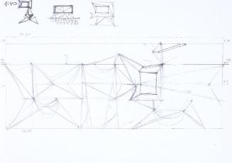 Julian Göthe, Rooms with brittle views, 2009, Bleistift auf Papier, 21 x 29,6 cm, Belvedere, Wi…
