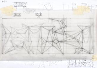 Julian Göthe, Rooms with brittle views, 2009, Bleistift auf Papier, 21 x 29,6 cm, Belvedere, Wi…