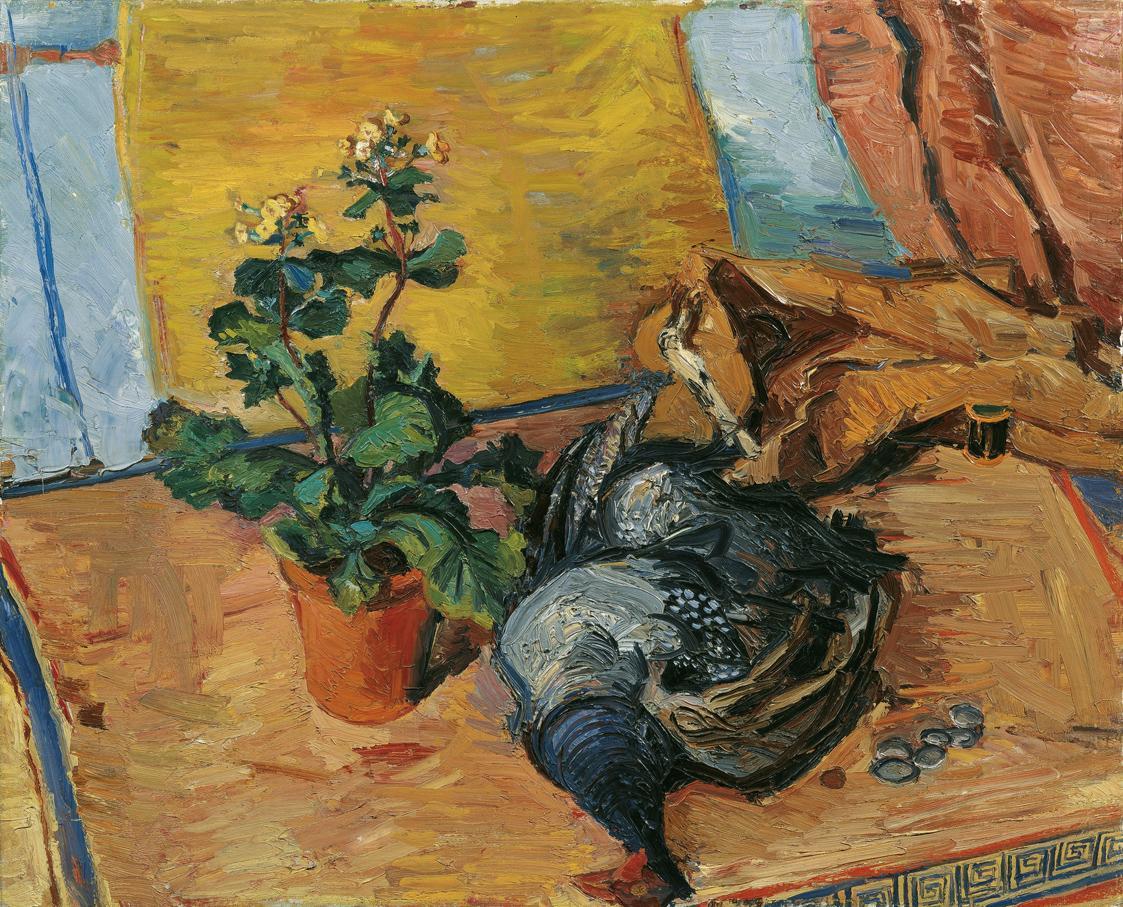 Herbert Boeckl, Stillleben mit Perlhuhn, 1929, Öl auf Leinwand, 81 x 100 cm, Belvedere, Wien, I ...