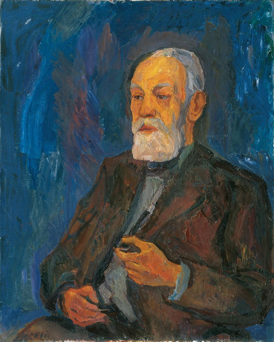 Herbert Boeckl, Porträt Prof. Carl Moll, 1943, Öl auf Leinwand, 99 x 79,5 cm, Belvedere, Wien, …