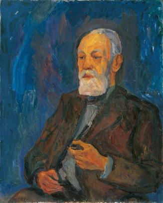Herbert Boeckl, Porträt Prof. Carl Moll, 1943, Öl auf Leinwand, 99 x 79,5 cm, Belvedere, Wien, …