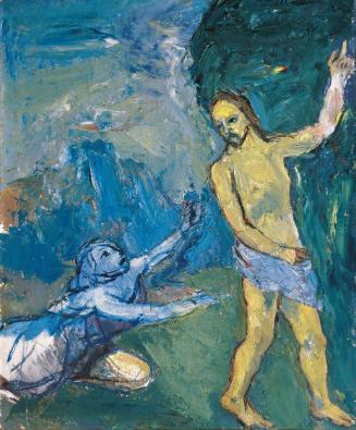 Herbert Boeckl, Noli me tangere, 1935, Öl auf Leinwand, 120,5 x 100 cm, Belvedere, Wien, Inv.-N…