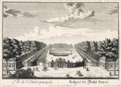 Salomon Kleiner, Prospect der Haupt Entree, 1731, Radierung, Plattenmaße: 28,5 x 39,1 cm, Belve…