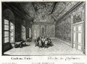 Salomon Kleiner, Conferenz Zimmer, 1733, Radierung, Plattenmaße: 29,4 x 39,4 cm, Belvedere, Wie…