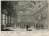 Salomon Kleiner, Parade und Audienz-Zimmer, 1733, Radierung, Plattenmaße: 29 x 38,7 cm, Belvede…