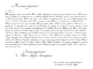 Salomon Kleiner, Monseigneur (Huldigungs- und Widmungsadresse des Verlags Jeremias Wolffs Erben…