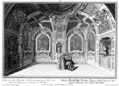 Salomon Kleiner, Kleines Gesellschaffts Sommer-Zimmer, welches bey dem Eingang des Gartens zur …
