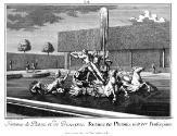 Salomon Kleiner, Fontaine des Plutonis und der Proserpinae, 1737, Radierung, Plattenmaße: 29,4 …