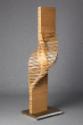 Alois Heidel, Ohne Titel, 1971, Holz, H. inklusive Sockel: 85 cm, Belvedere, Wien, Inv.-Nr. 863…