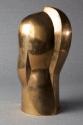 Herbert Albrecht, Kopf, undatiert, Bronze, poliert, Leihgabe der Artothek des Bundes, Belvedere…