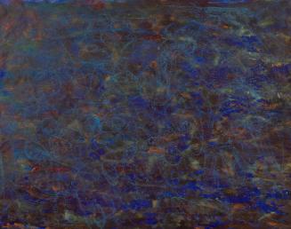 Hildegard Joos, Ohne Titel (All Over), undatiert, Mischtechnik auf Papier, 59,5 x 47,2 cm, Belv…