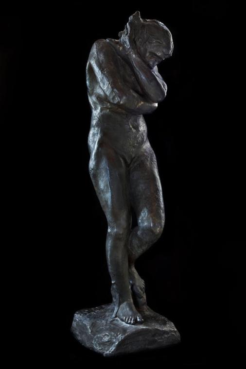 Auguste Rodin, Eva, 1881, Bronze, H: 174 cm, Belvedere, Wien, Inv.-Nr. 2813