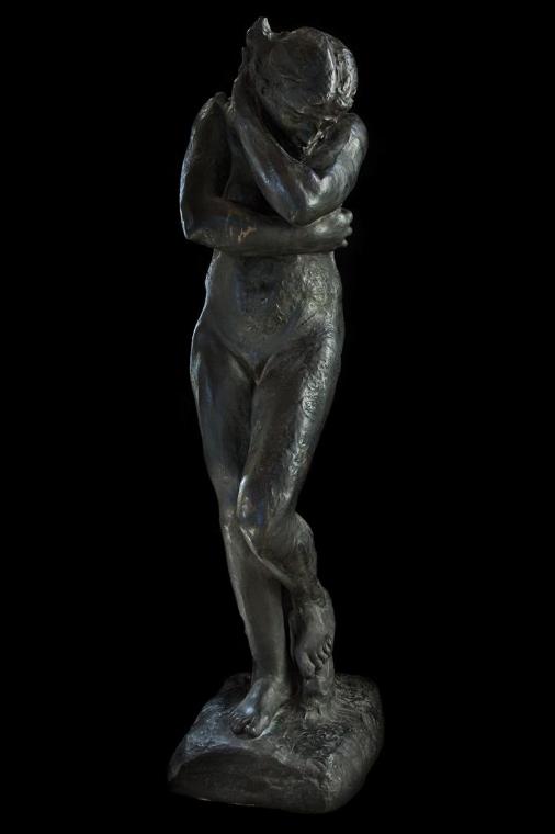 Auguste Rodin, Eva, 1881, Bronze, H: 174 cm, Belvedere, Wien, Inv.-Nr. 2813