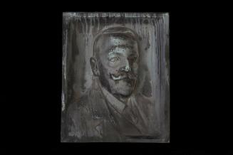Hugo Kühnelt, Karl Kühnelt, der Vater des Künstlers, 1908, Bronze, 54 x 44 cm, Belvedere, Wien,…