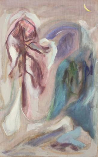 Lydia von Spallart, Baum im September, Mitte 20. Jahrhundert, Öl auf Leinwand, 85 × 55,3 cm, Be…