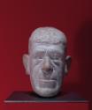 Alfred Hrdlicka, Oskar Kokoschka II, 1963, Rötlicher Untersberger Marmor, 53 cm, Artothek des B…