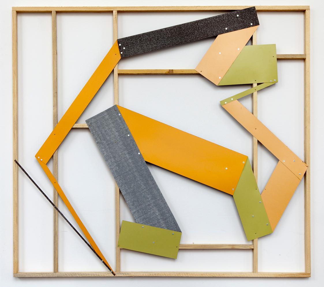 Fabian Seiz, Ohne Titel, 2008, Holz, Kunststoff, 190 x 170 cm, Belvedere, Wien, Inv.-Nr. 9761