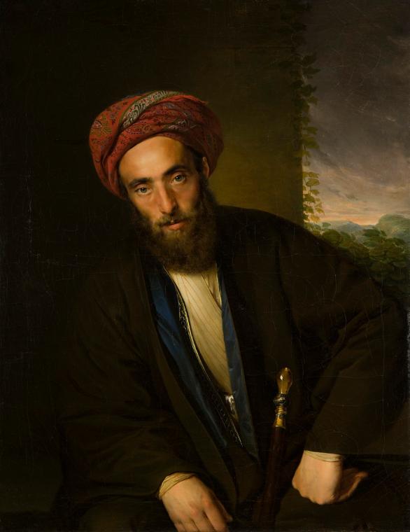 Franz Eybl, Sitzender Armenier, 1831, Öl auf Leinwand, 94,5 x 73,5 cm, Belvedere, Wien, Inv.-Nr…