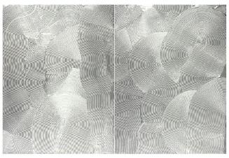 Jakob Gasteiger, Ohne Titel, 2010, Acryl und Aluminium auf Leinwand, 195 x 291 cm, Belvedere, W…