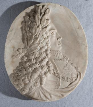 Peter Strudel, Kaiser Joseph I., um 1710, Marmor, Hochoval: 61 × 51 cm, Belvedere, Wien, Inv.-N…