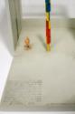 Roland Goeschl, Ohne Titel, 1984, Bleistift, Acryl, Kunststoff auf Holz, 26,7 × 17,7 × 28,3 cm,…