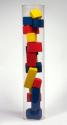 Roland Goeschl, Schüttung, um 1976, Styropor bemalt, Plexiglas, 75 x 15 x 15 cm, Belvedere, Wie…